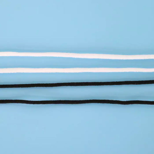 Super-Soft Elastic Cord from Spandex Nylon Fabric for Jewelry Making, Sewing, and Crafting