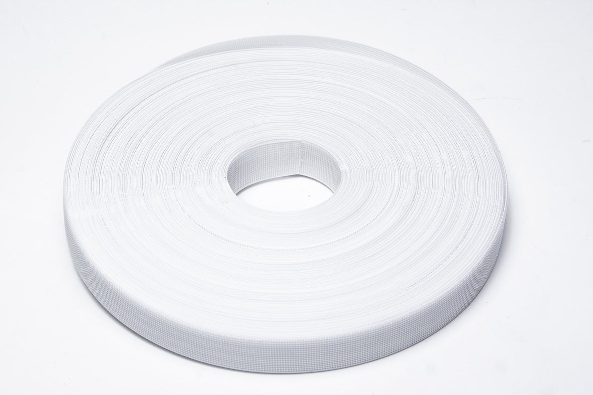 50 yard Rigilene POLY Polyester Boning WHITE 1/4" FOR nursing cove cap brass co