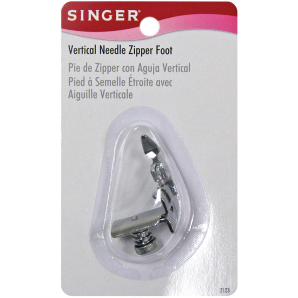 Low Shank Singer Vertical Needle Zipper Foot (#80227)