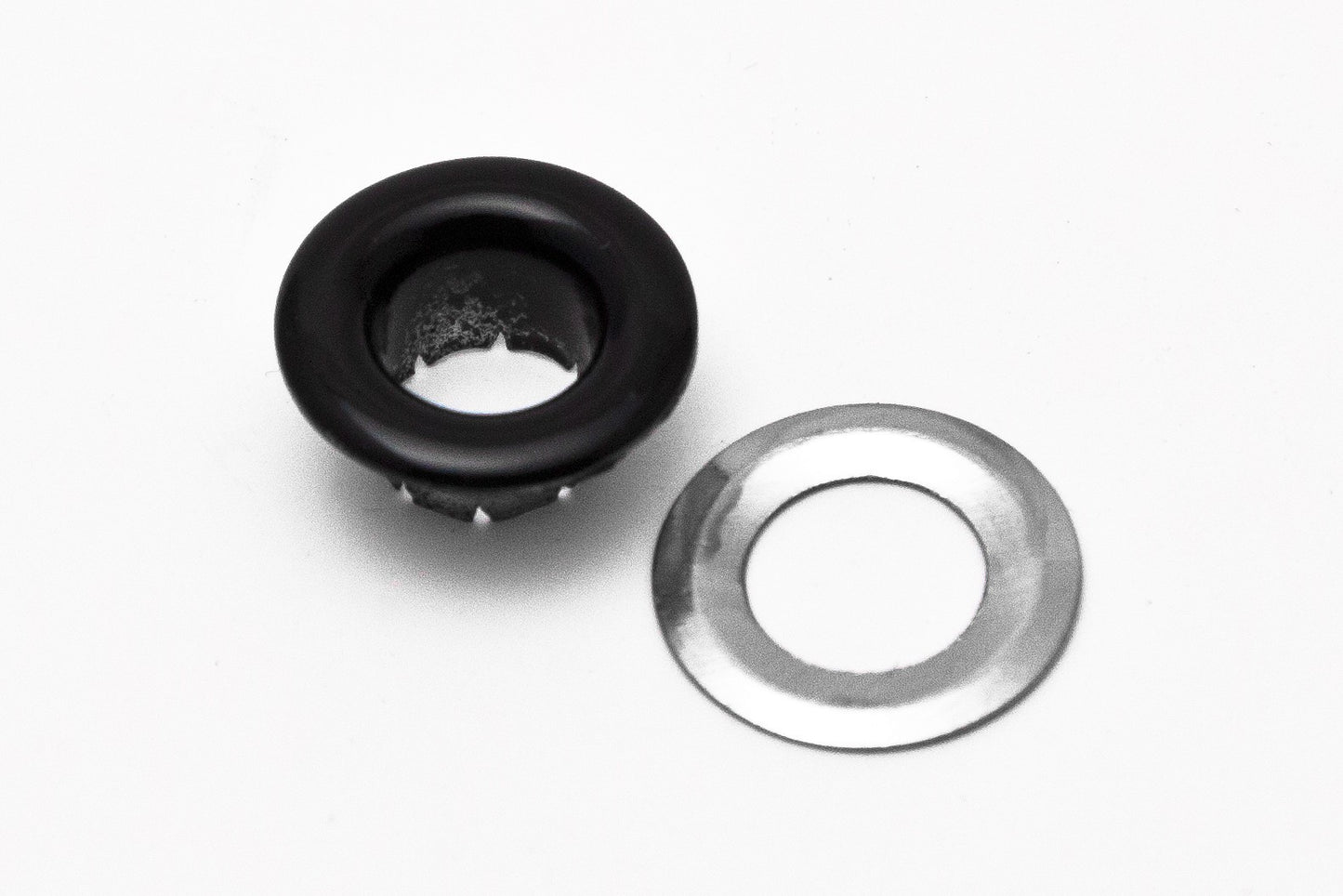 1000 BLACK grommets + 1000 washers self piercing 3/16" #00 for garment & crafts
