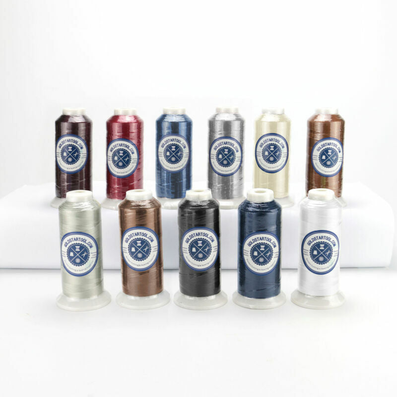 Bonded Nylon Thread - 1000 Yard Cone (choose y our size & color)