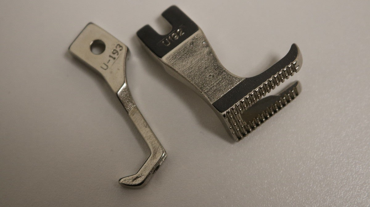 U192+U193 STANDARD WALKING FOOT Consew 205RB, Brother B797 JUKI 1181 with Teeth