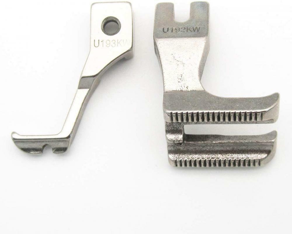U-192+U-193KW Double Welting / Piping / Cording Walking Presser Foot Set