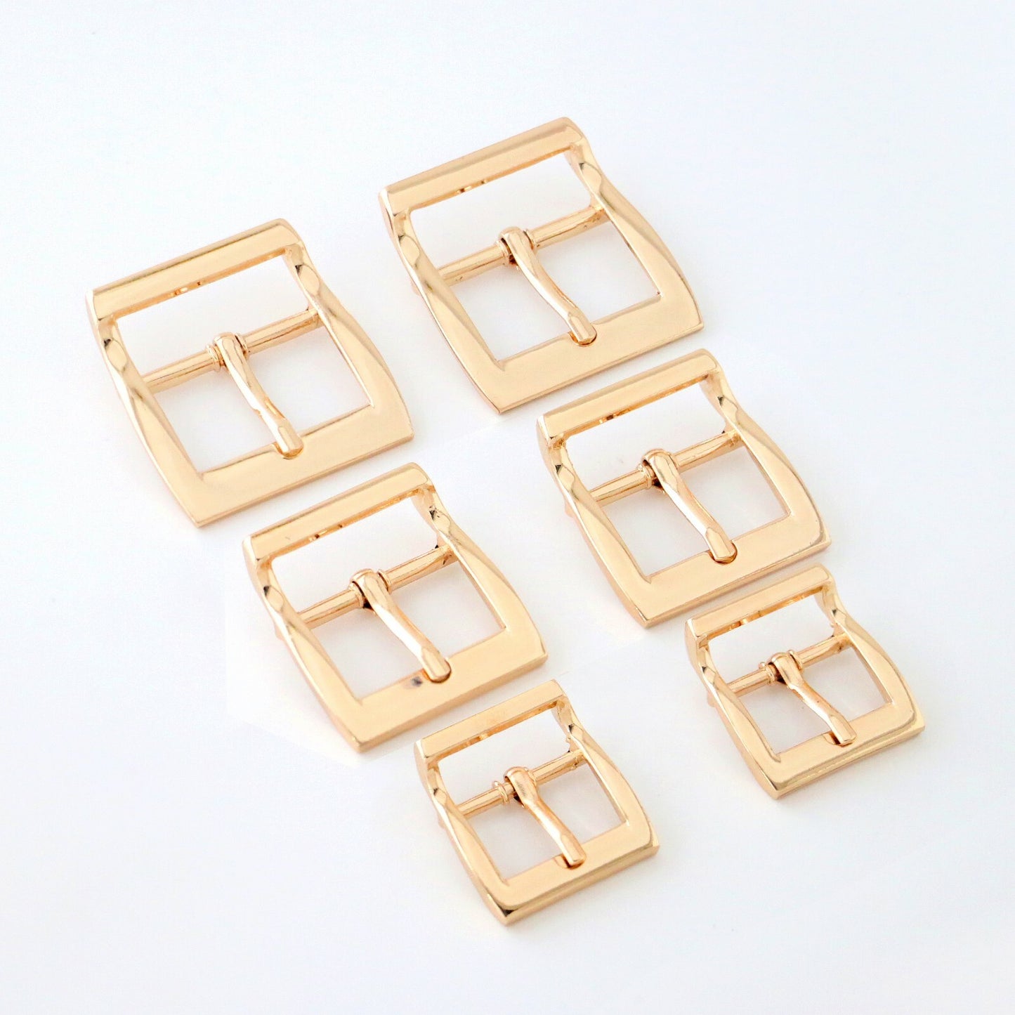 Center Bar Pin Buckle for Straps, Purses, Bags - Choose Size, Color & QTY (US)