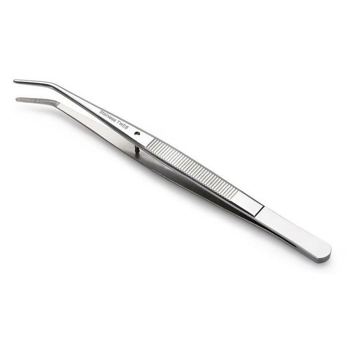 Sewing Machine Tweezers all steel, bent perfect for industrial and home sewing