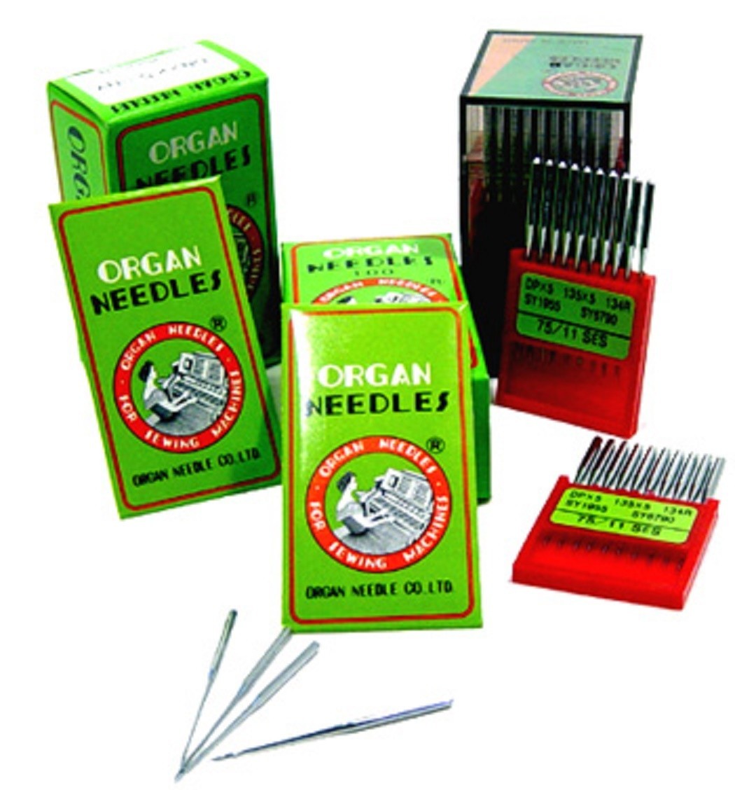 15X1 SIZE# 9,10,11,12,16,18 HOME SEWING MACHINE NEEDLES 100 TOTAL USA