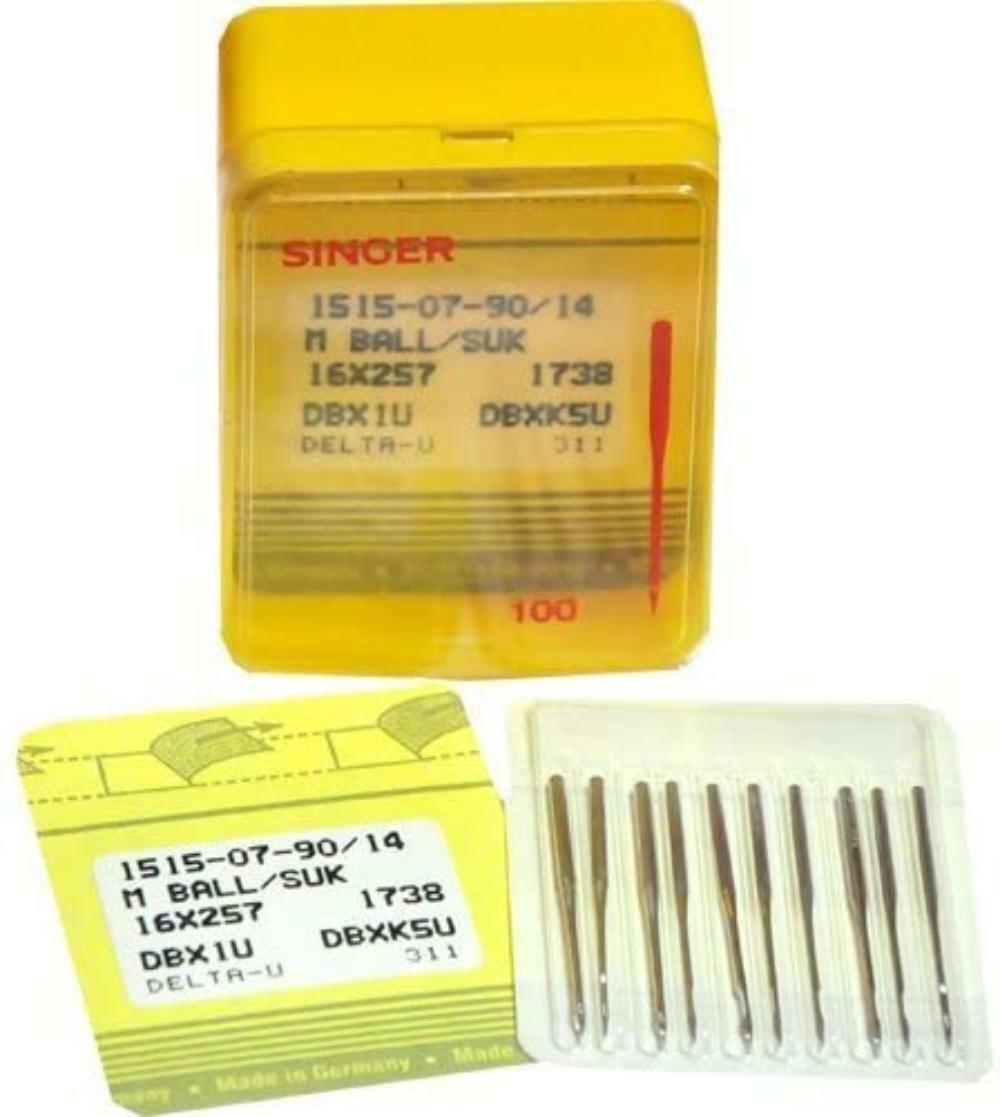 100pcs SINGER 16X231,16X257 DBX1 Sewing Machine Needle SIZE 12/80 FREE SHIPPING