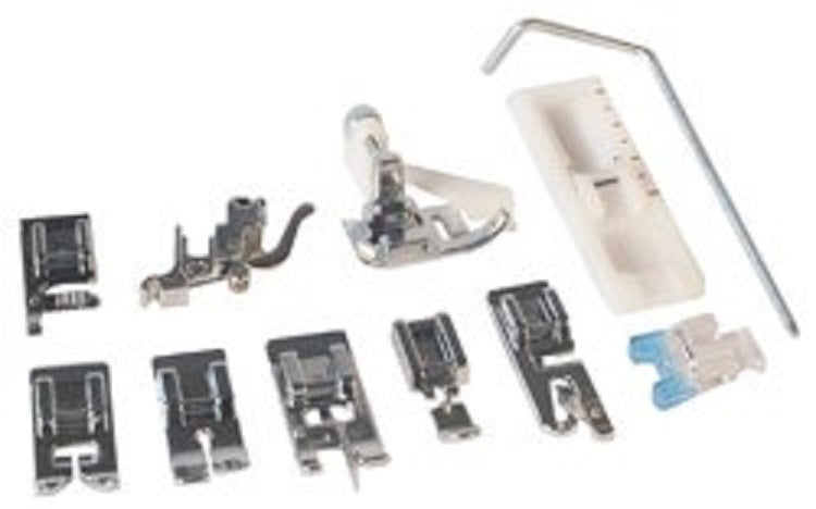 Low Shank 11 Piece Snap-on Foot kit will work with all snap-on low shank machine