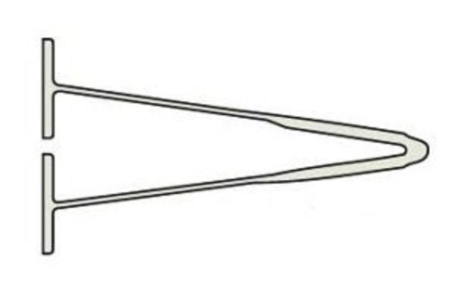"V-pins" tag fasteners ,"Double Pins" or "Double String Pins" 1-1/2" 1000 PICES