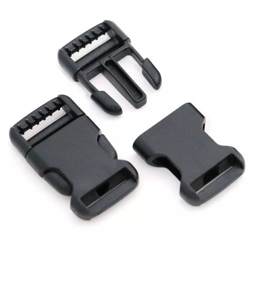 Side Release, plastic buckles ,3/4", 1" & 1-1/2" for nylon webbing ,pack of 10