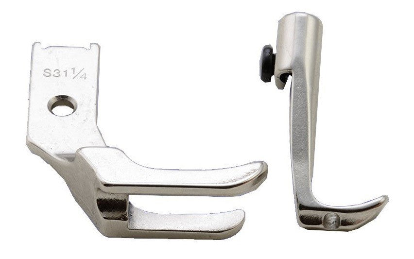 S31+S32 (1/8") SEWING Piping Walking Feet for Seiko, Juki, Singer,Consew,Brother