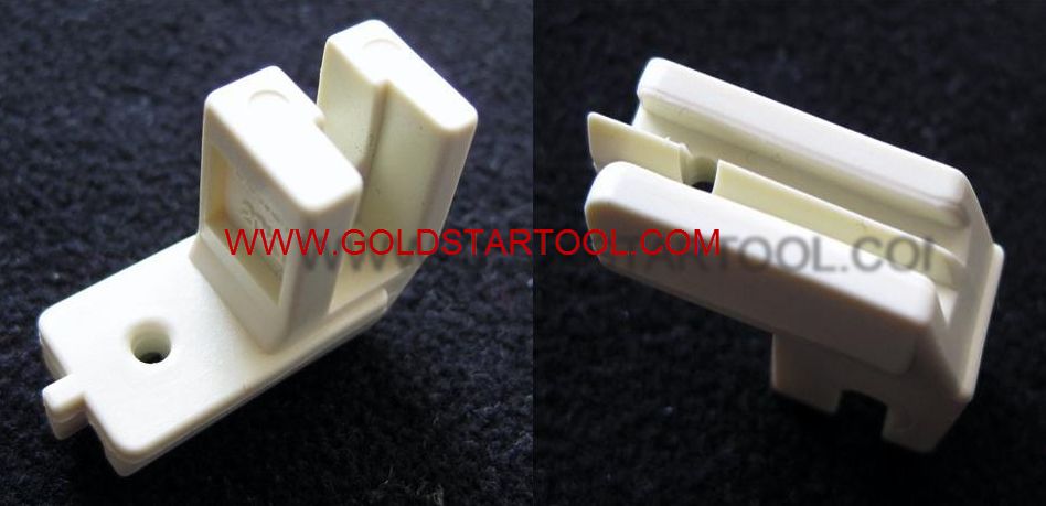 High Shank Teflon Invisible Zipper Foot For Industrial Sewing Machines