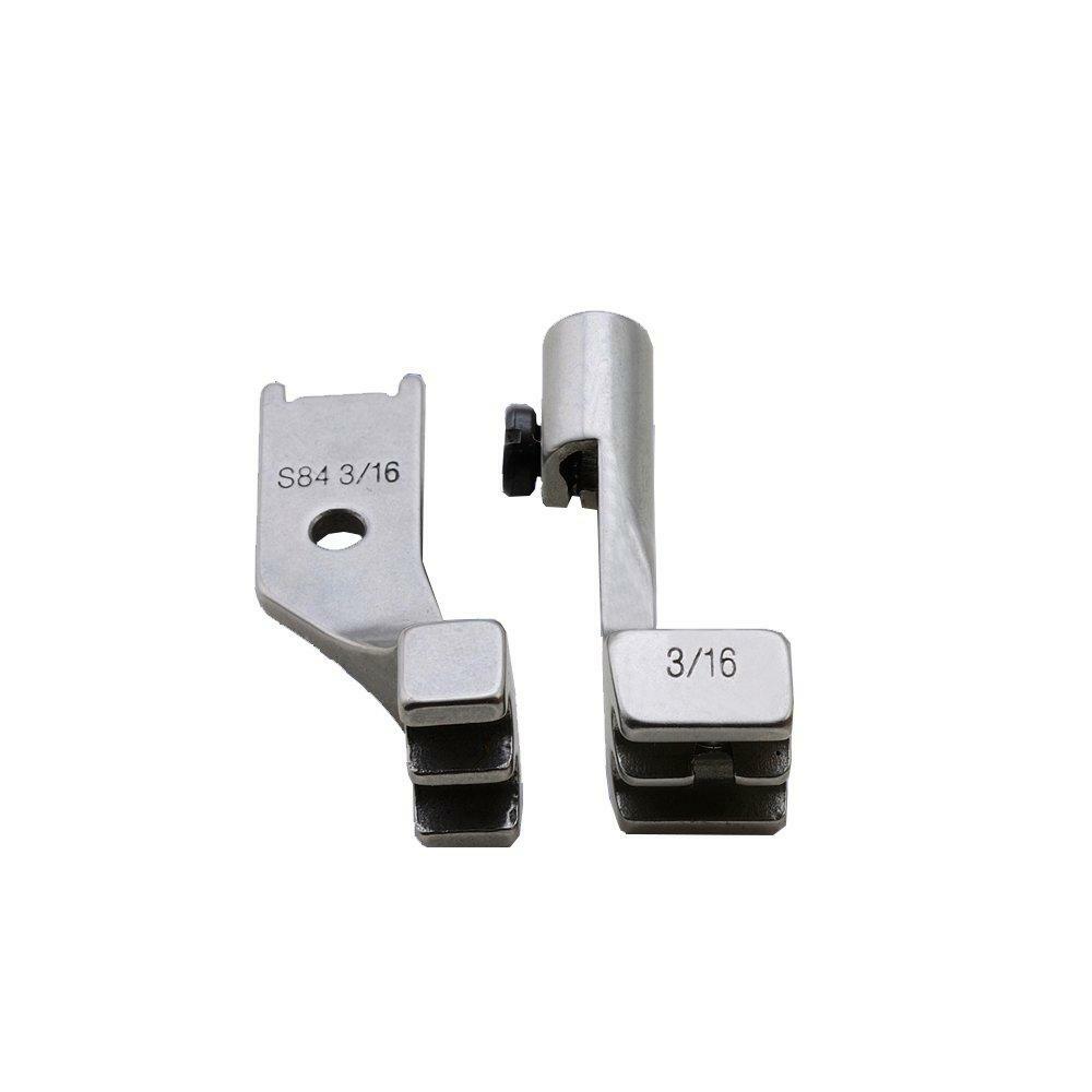S84+S83 3/16" Welting / Piping Walking Presser Foot Set