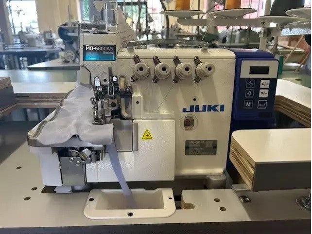 Juki 3-Thread Overlock Machine w/Table & Direct Drive (MO-6804AS DD ) COMPLETE