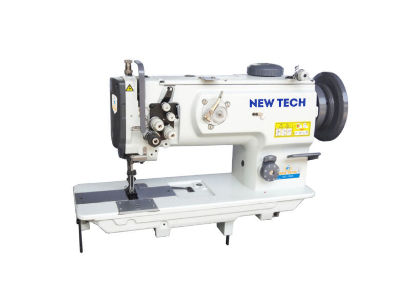 New-Tech GC-1560 2 Needle Unison Feed Industrial Sewing Machine Table Motor