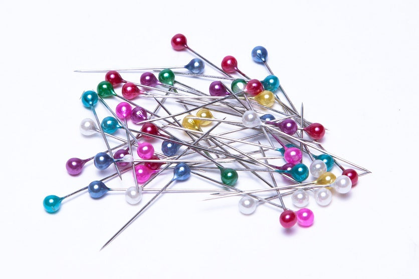 Ball Head Pins Multi Color (200/pack)1-1/4" fine & sharp great for sewing & more