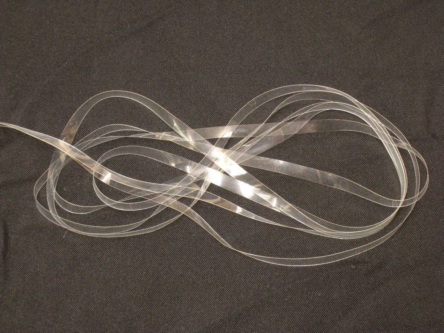 1/4'' Clear Hanger Tape Lastin Lingerie Swim BRA Strap Mobilon choose length