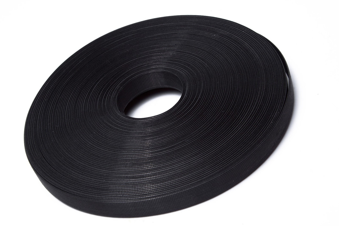50 yard Rigilene POLY Polyester Boning BLACK 1" FOR nursing cove cap brass co