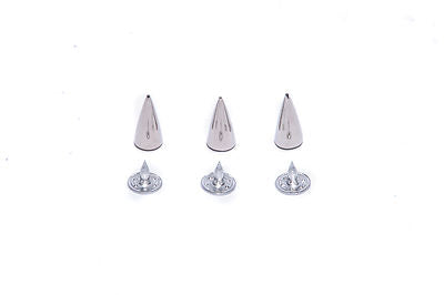 Rivets, Spikes GOLD or SILVER (100 sets) Two parts,Choose from pull-down menu.