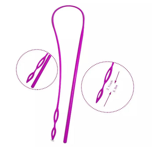 Flexible Plastic Drawstring Threader