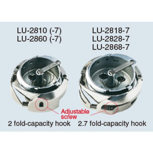 Juki LU-2810-7 High-Performance 1-Needle Unison Feed Lockstitch Machine