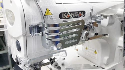 Kansai Special NR-9803GCC Cylinder Bed Cover Stitch Machine 3-Needle, High-Speed, Top and Bottom Cover Stitch