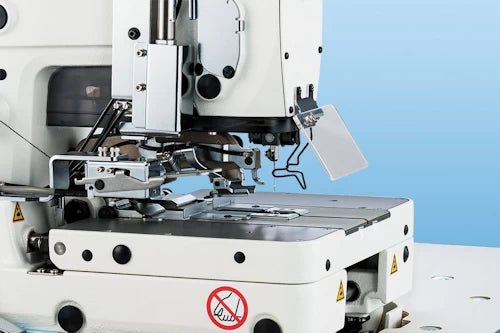 JUKI MEB-3900 Series Computer-Controlled Eyelet Buttonholing Sewing Machine