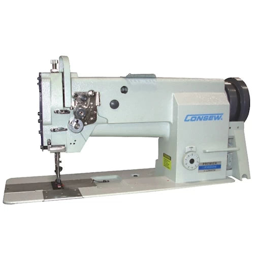 Consew P1255RB-1 Heavy Duty Walking Foot Sewing Machine Single-Needle, Compound Feed (Triple Feed) Lockstitch