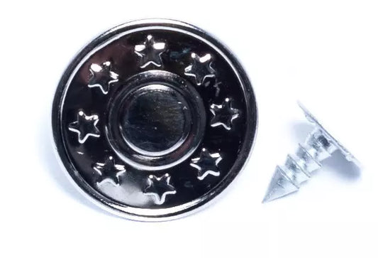 Rivets - Jean Button - Star Design