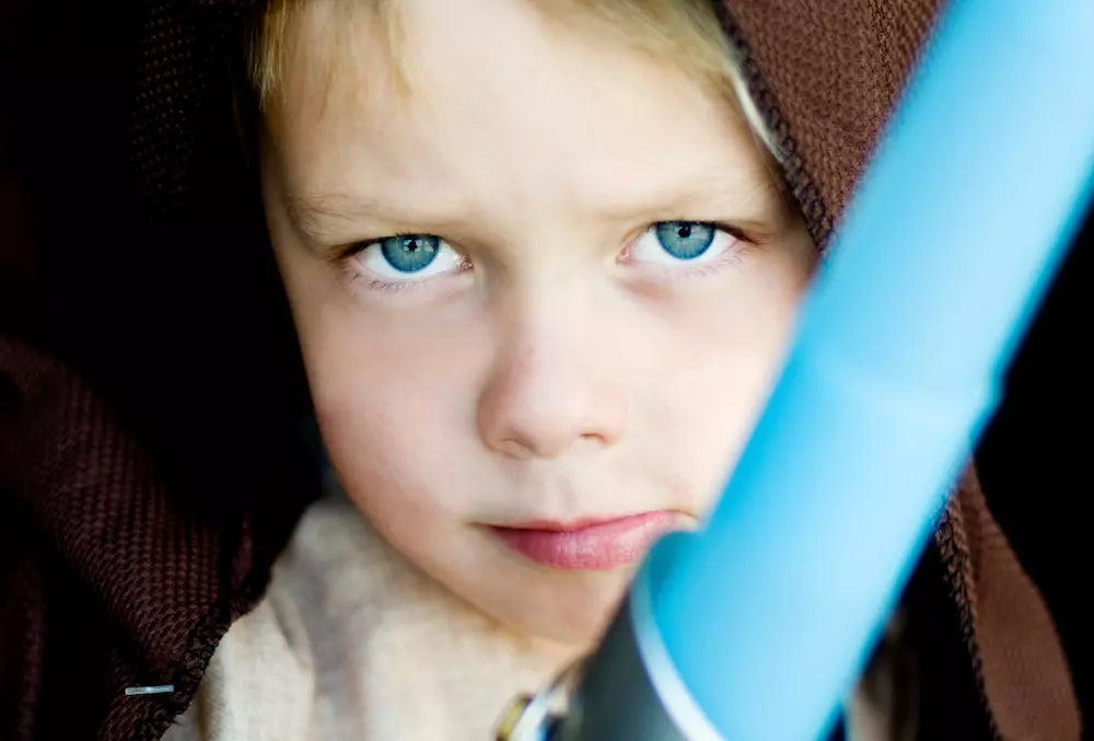 Homemade Jedi Robe Costume for Children and Adults