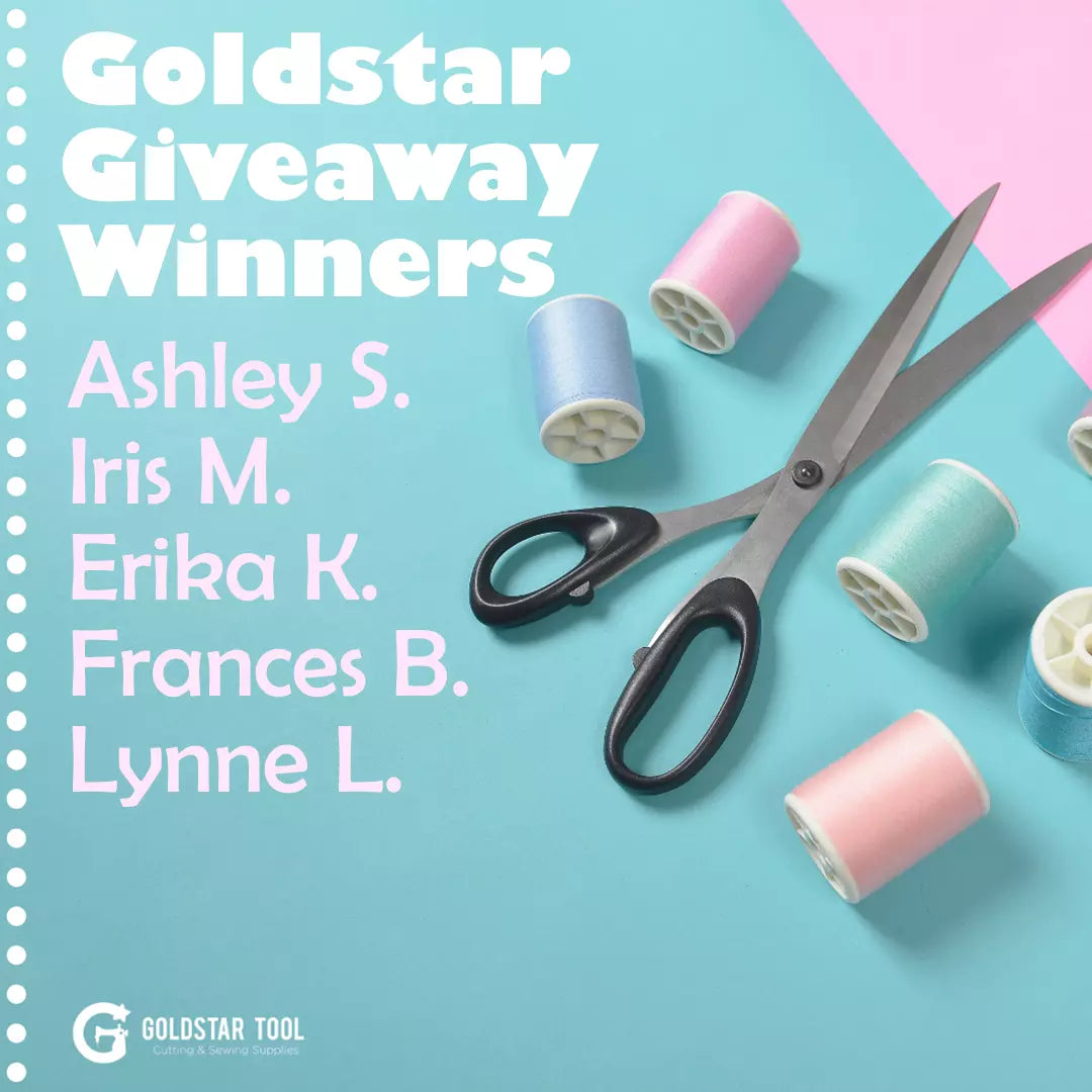 GoldStar Tool's 2020 National Craft Month Giveaway Winners!