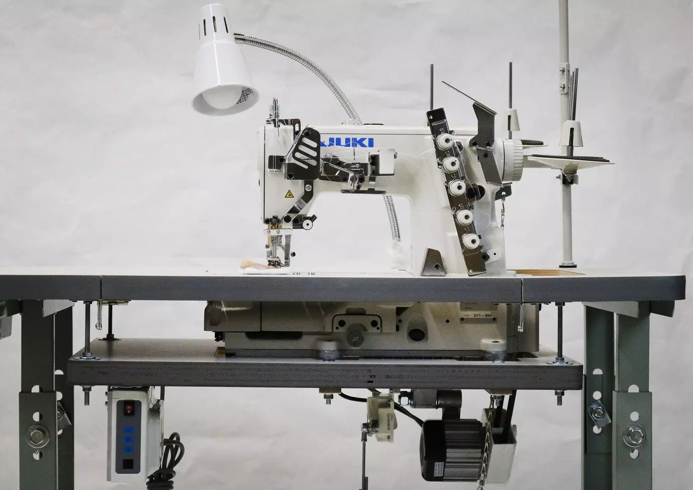 Juki MF-7523 3-Needle 5-Thread Flatbed Coverstitch Industrial Sewing Machine