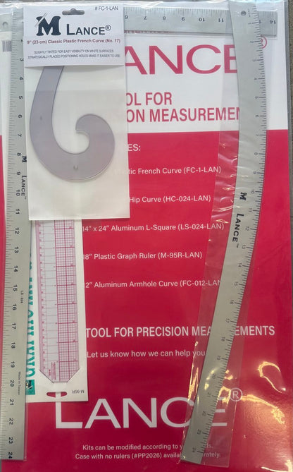 Lance Designer Ruler Kit