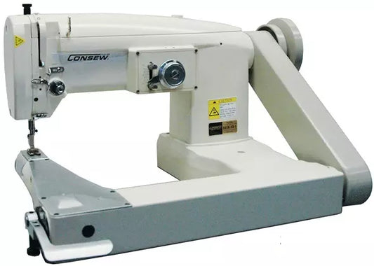 Consew 347R-1A-1 Single Needle Feed-Off-The-Arm Zig-Zag Industrial Sewing Machine