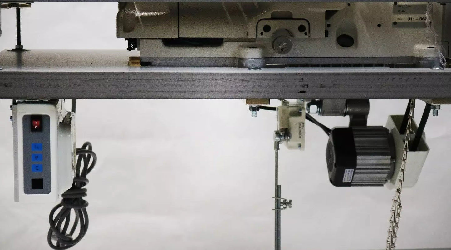 Juki MF-7523 3-Needle 5-Thread Flatbed Coverstitch Industrial Sewing Machine