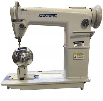 Consew 228R-WIG High-Speed Single Needle Post Bed Wig and Hat Industrial Sewing Machine
