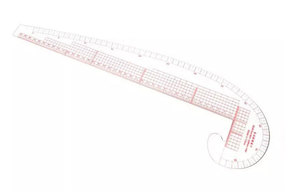 Multi-Function 3 In 1 Curved Ruler