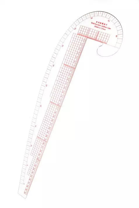 Multi-Function 3 In 1 Curved Ruler