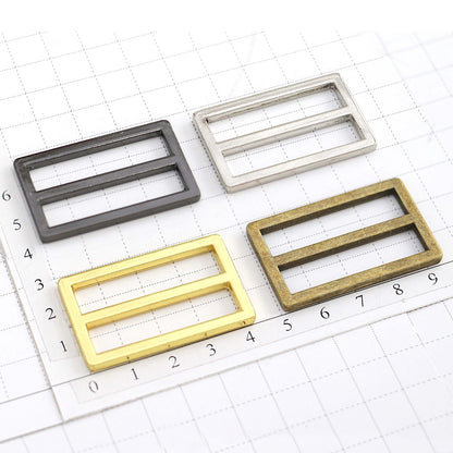 1-1/2'' Metal Square Double Loop ,for straps,purses,bags,Choose quantity & color