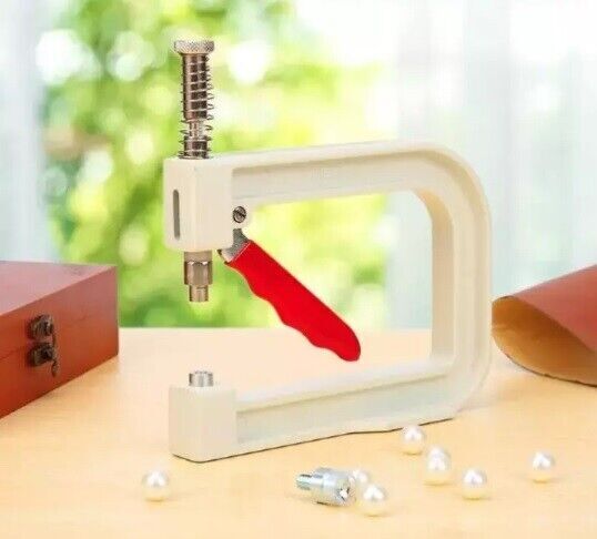 Easy-to-Use Pearl and Stud Press Machine for Crafters Sewers - US SELLER