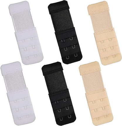 12 Pcs Womens Bra Extenders - Elastic Bra Extension Straps FREE SHIPPING