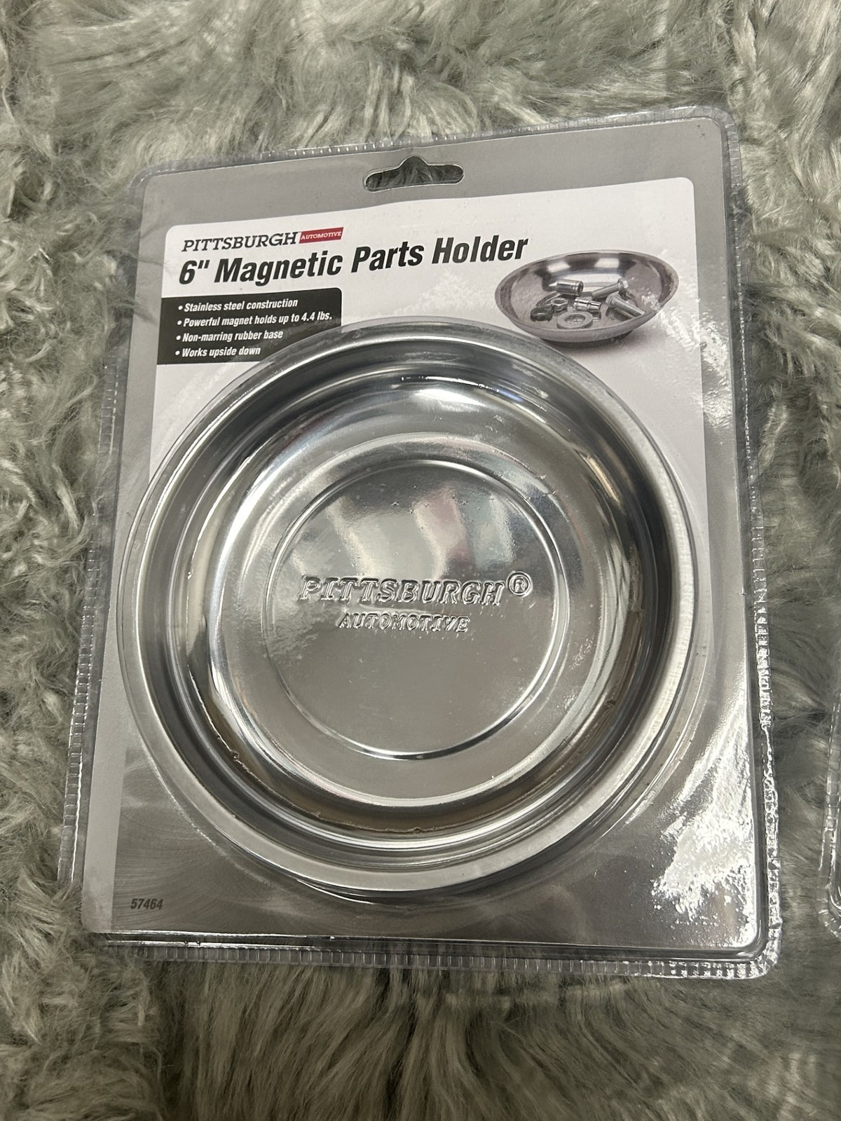 SET OF 2 LARGE 6" and MEDIUM 4" Magnetic Parts Holder PITTSBURGH Automotive