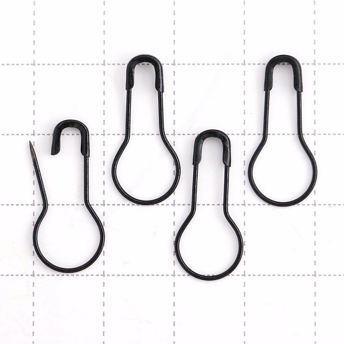 bulb shape safety pins 7/8" ,1000 or 200 ,brass,nickle or black choose option