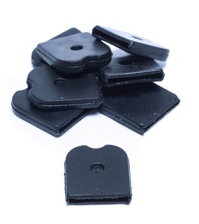 SEW-ON BONING CAP Available in two sizes: 1/4" and 1/2" in either black or white