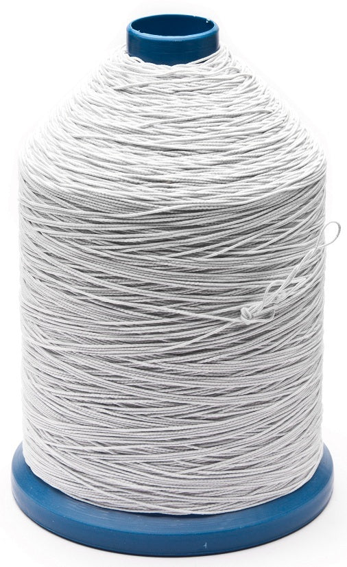 WHITE & BLACK  Elastic Thread .03mm 3000 yard per cone, you get 1 cone of each