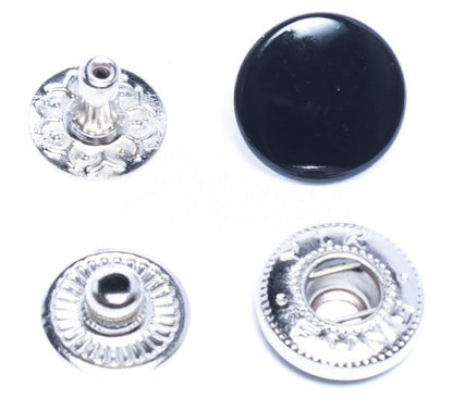Metal Spring Snaps CHOOSE COLORS , QUANTITIES & SIZE, ALL METAL EASY TO INSTALL