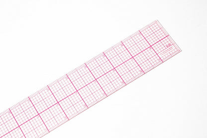 c-thru ruler 2" x 18" (inches in 8ths) B-85 Zero centering scale & Laminated usa