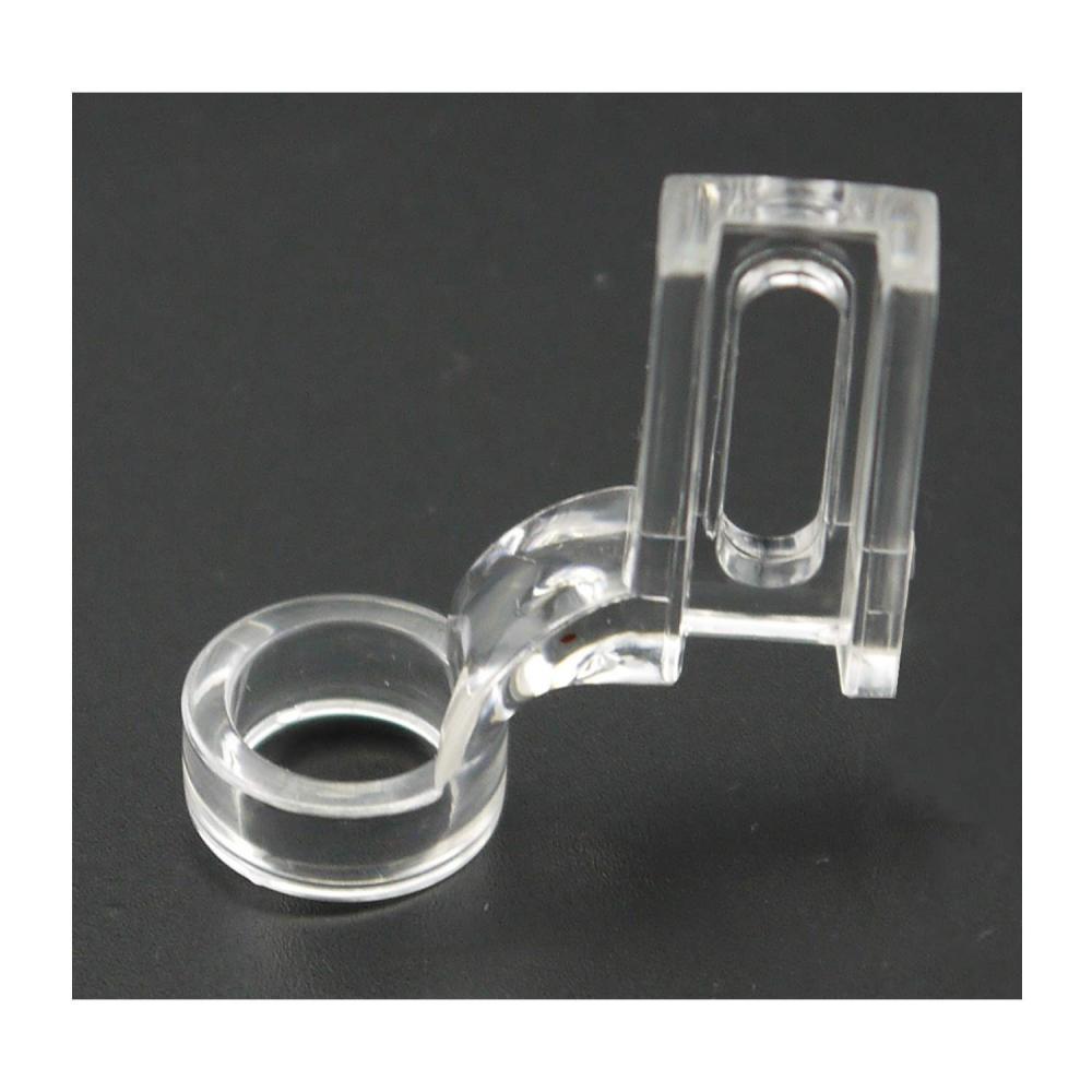 High Shank 1/4" Ruler Foot Free Motion Quilting Singer Brother Juki CLEAR FOOT