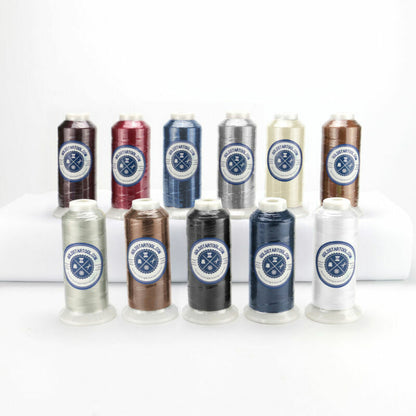 Bonded Nylon Thread - 1000 Yard Cone (choose y our size & color)