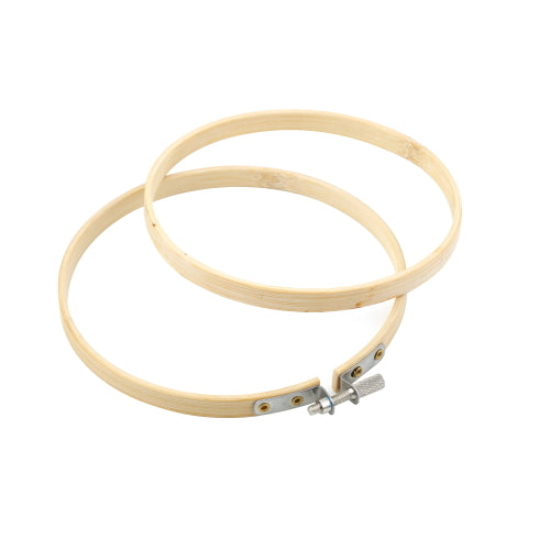Wooden Cross Stitch, Embroidery Hoops Ring Bamboo,choose your size,USA shipping